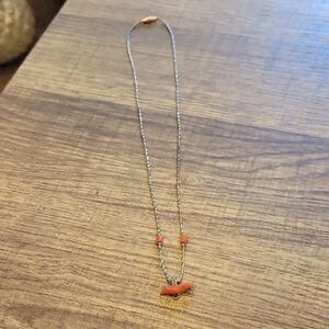 Zuni Fetish Bird Necklace EUC Vintage